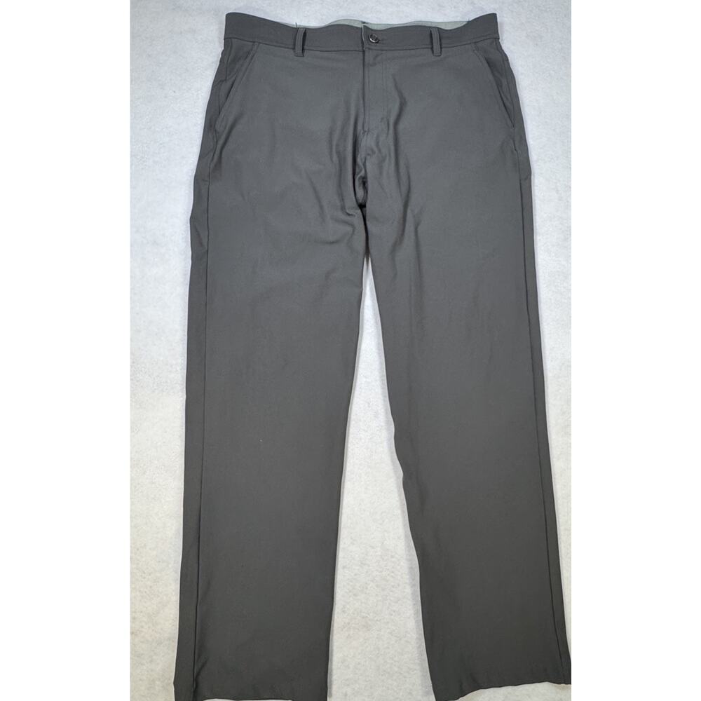 Free Fly Mens Nomad Pants Dark Gray Charcoal Performance Stretch Trousers 38/32